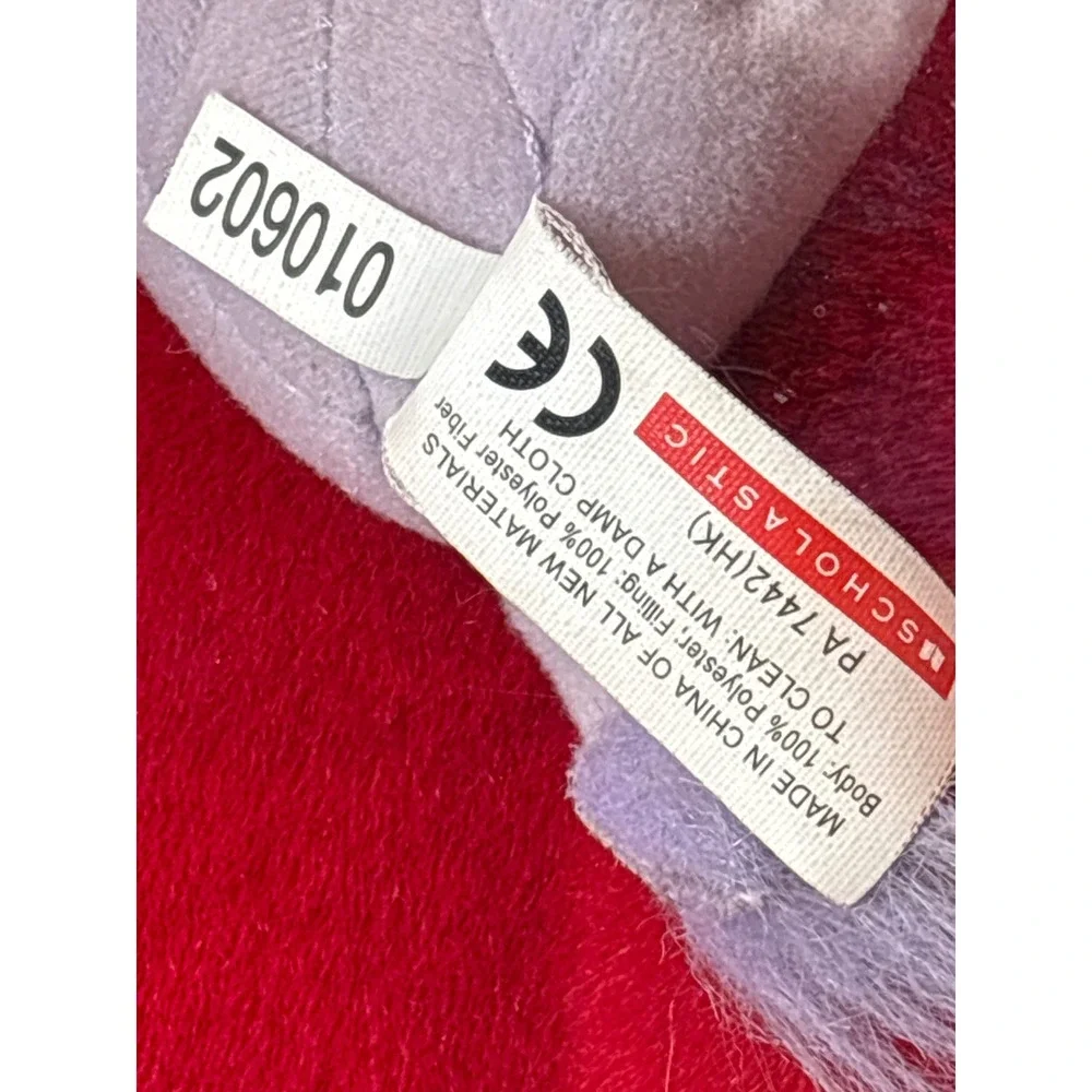 2002 Toy Island Scholastic Clifford Big Red Dog 24in Plush with T-Bone and Cleo